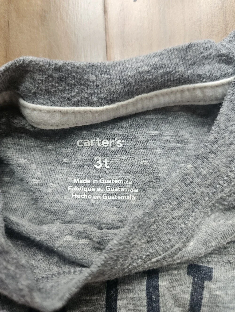 Carter's Gray Sleeveless 'Stadium' Graphic Tank Top 3t